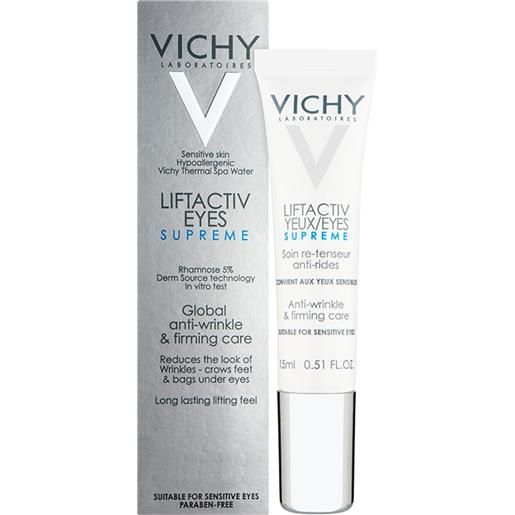 Vichy linea liftactiv supreme occhi trattamento anti-rughe rassodante 15 ml
