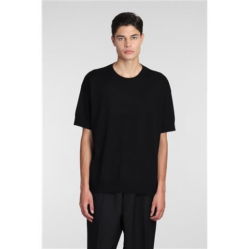 Jil Sander t-shirt in lana nera
