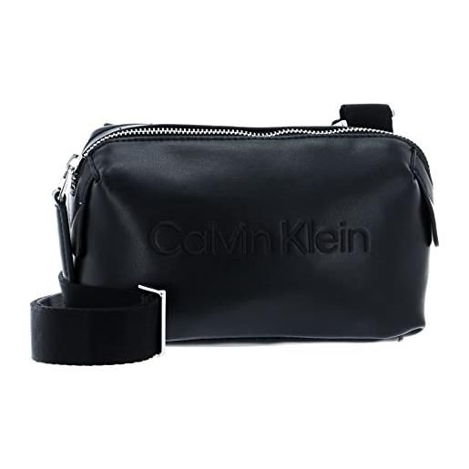 Calvin Klein ck set - borsa per fotocamera, colore: nero