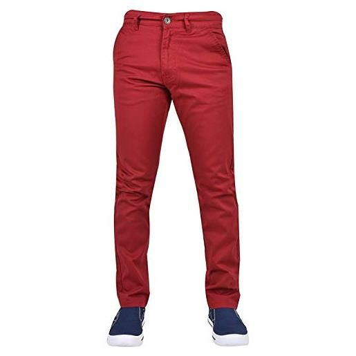 Enzo - jeans - attillata - uomo red w34 / l32