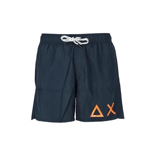 SUN68 sun 68 h19102 costumi da bagno shorts mare uomo (navy blue, s)