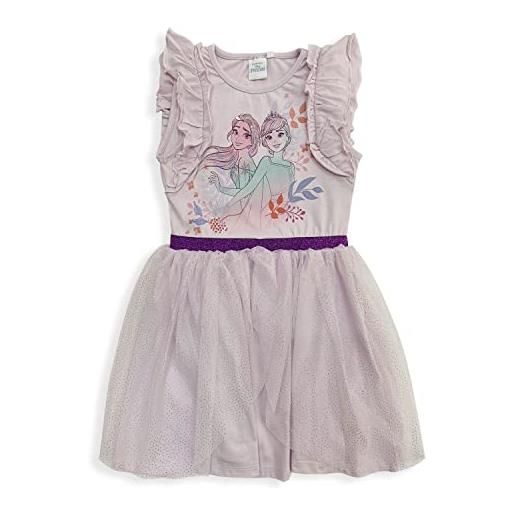 SUN CITY LICENCE DISNEY robe manches courtes completo bambina, aubergine, 5y