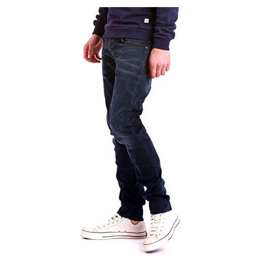 Meltin' Pot meltin'pot - jeans maxi per uomo, vestibilità slim, vita bassa it 47