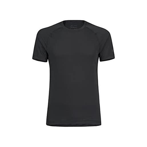 MONTURA - t-shirt uomo manica corta soft dry 2 - nero-m
