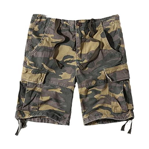 GYXHPTD pantaloncini camo militare estate cargo shorts uomo pantaloni corti maschio tattica bottoms, camo 3, 52