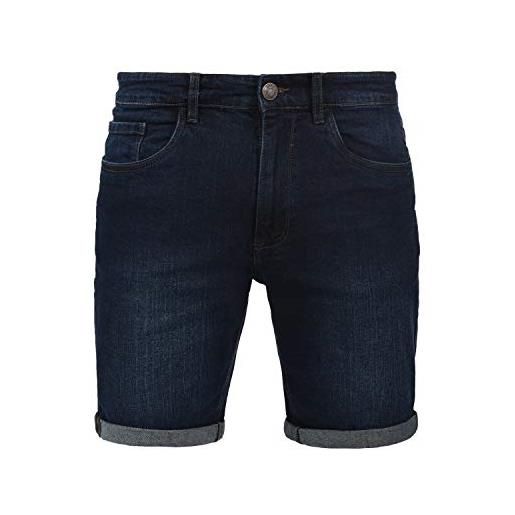 b BLEND blend joel pantaloncini di jeans shorts bermuda da uomo elasticizzato, taglia: s, colore: denim grey (76205)