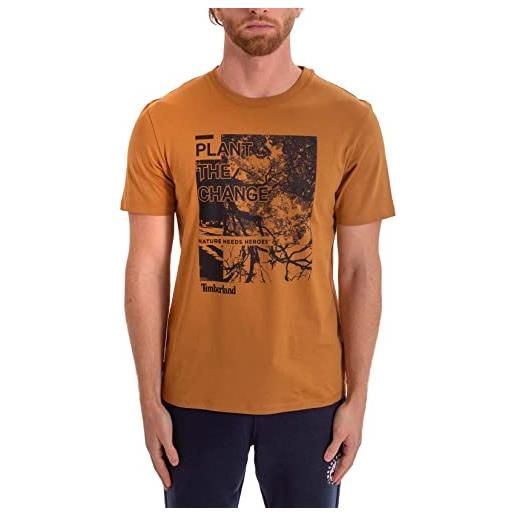 Timberland - t-shirt uomo regular con stampa grafica - taglia m