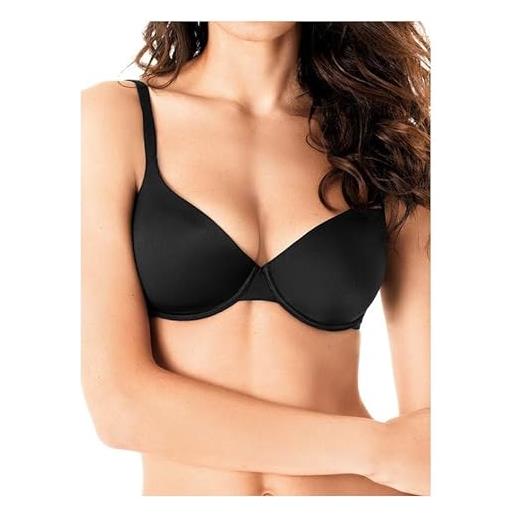 LORMAR reggiseno balconcino art. Mousse coppa c (5, nero)