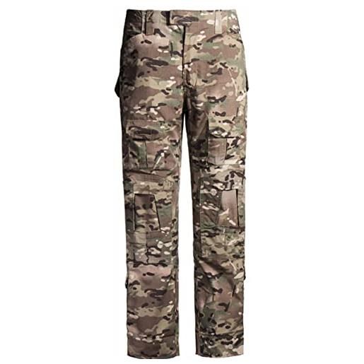 Czen pantaloni da paintball da uomo pantaloni da combattimento pantaloni tattici bdu uniforme militare pantaloni softair da caccia (black, s)