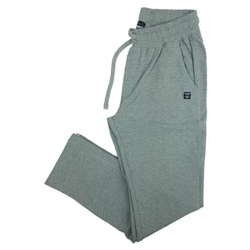 Coveri pantaloni tuta uomo estivi fitness cotone leggeri larghi m l xl xxl xxxl (xxxl - grigio)