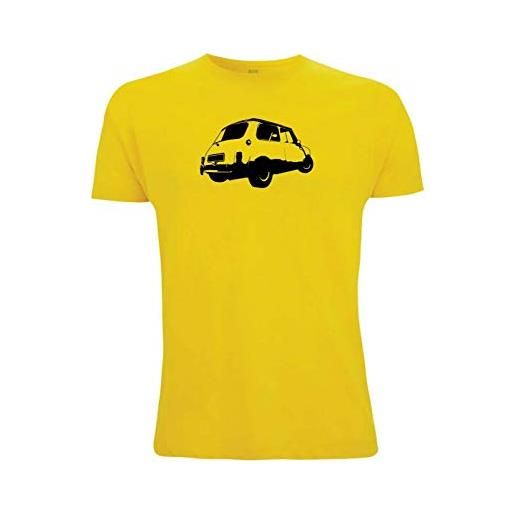 Time 4 Tee classic mini inspired t shirt cooper s italian job vintage car city mayfair uk regalo per papà contadino nonno fratello giallo l