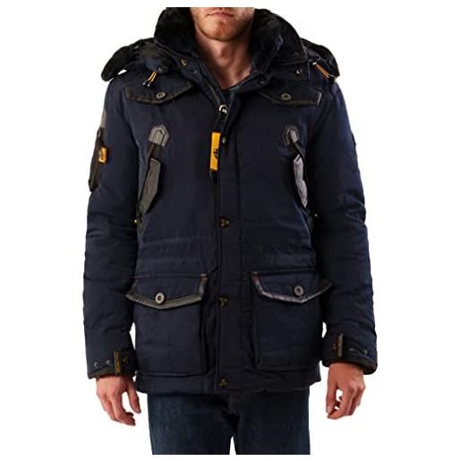 Geographical Norway Giacca invernale da uomo Citernier Grigio