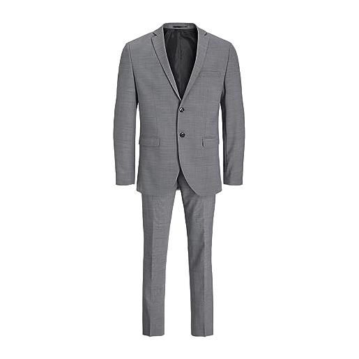 JACK & JONES kekeyang jprsolaris suit noos, costume elegante da uomo, grigio(mix grigio chiaro), 48
