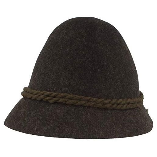 Faustmann cappello bavarese da uomo, antracite taglia xs 50