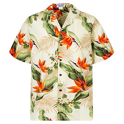 Lapa p. L. A. Original camicia hawaiana, streli, nero 2xl