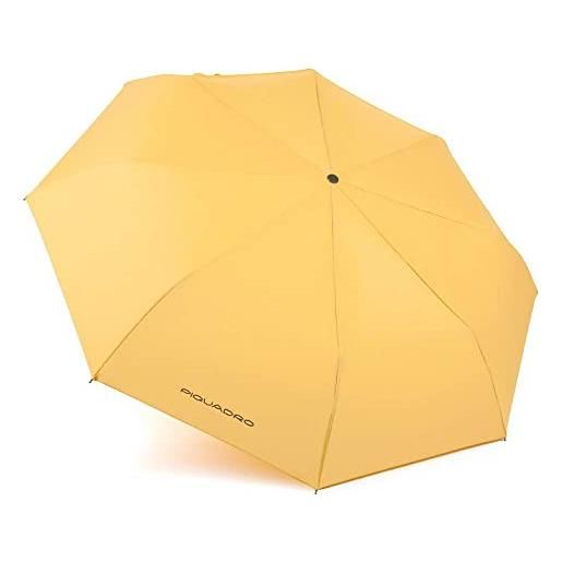 PIQUADRO mini ombrello automatico open/close antivento PIQUADRO giallo