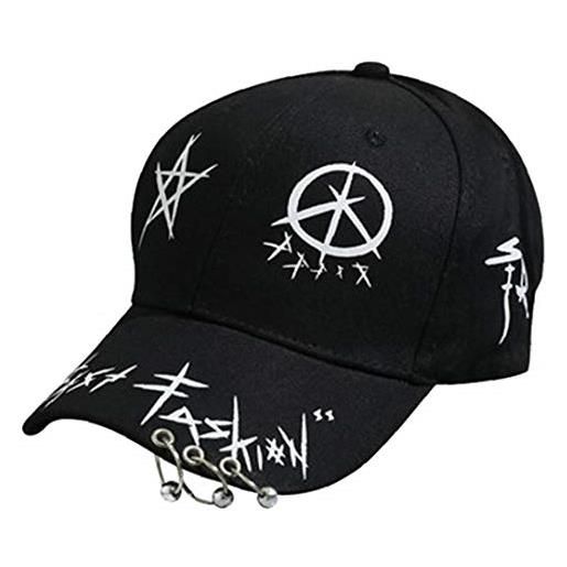XHY aisoway unisex baseball registrabile della protezione hip-hop con il cappello a tre anelli caps traspirante via dad