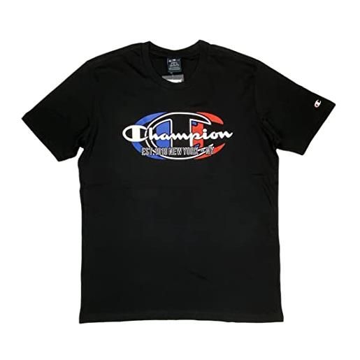 Champion t-shirt girocollo art. 217279 (xxl, bs503 blu)