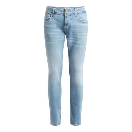 GUESS jeans cotone blu w36l32 denim chiaro