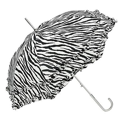 VON LILIENFELD® ombrello parasole sposa apertura automatica antivento donna mary zebra