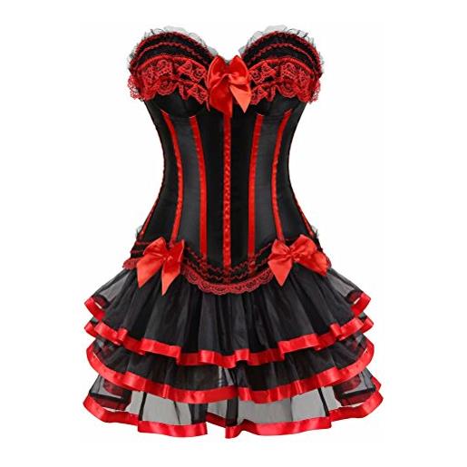 Hotfiary Costume unisex per Halloween, con cappuccio, tuta intera con
