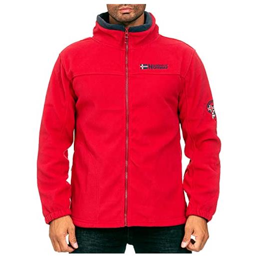 Geographical Norway giacca in pile da uomo tamazonie men persimmon l