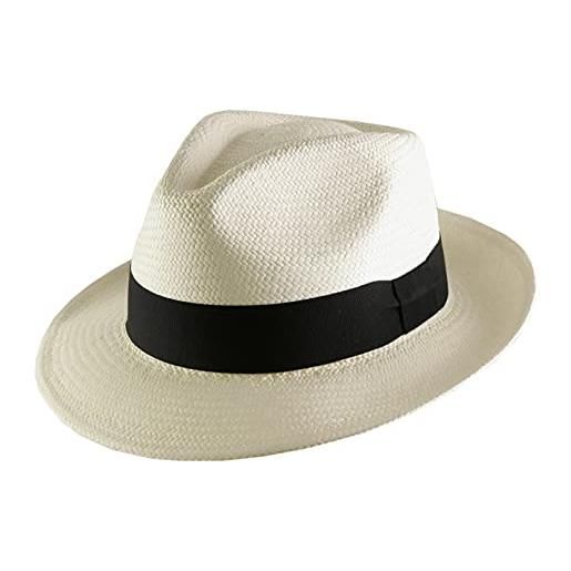 Classic Italy - cappello panama panama cubano - size 56 cm - beige