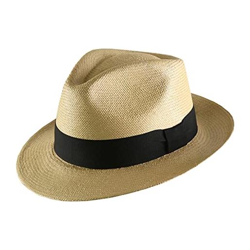 Classic Italy - cappello panama panama cubano - size 56 cm - beige