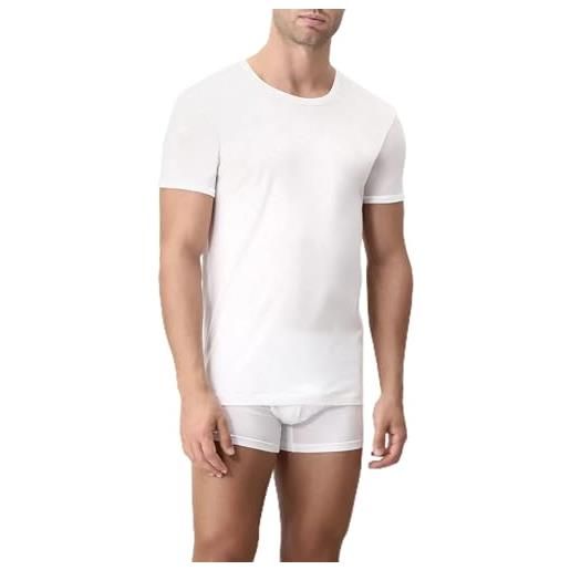 CAGI 3 t-shirt mezza manica art 1318 100% filo di scozia tg. 7 bianco