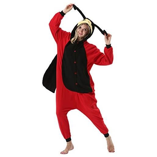 ULEEMARK donna pigiama anime cosplay halloween costume attrezzatura adulto ummo animale onesie unisex leopardo orso per altezze da 140 a 187 cm