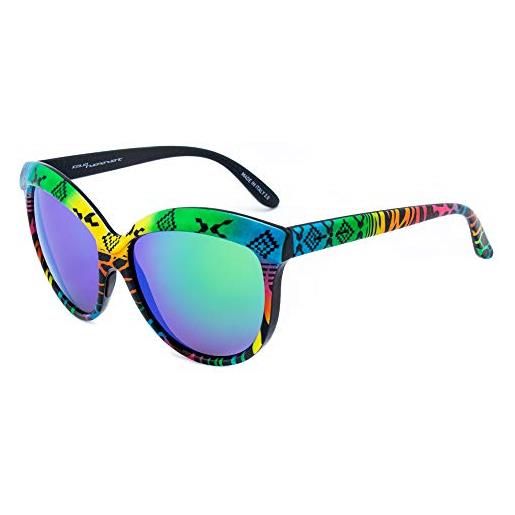 ITALIA INDEPENDENT 0092inx-149-000 occhiali da sole, multicolore (bicolor), 58.0 donna