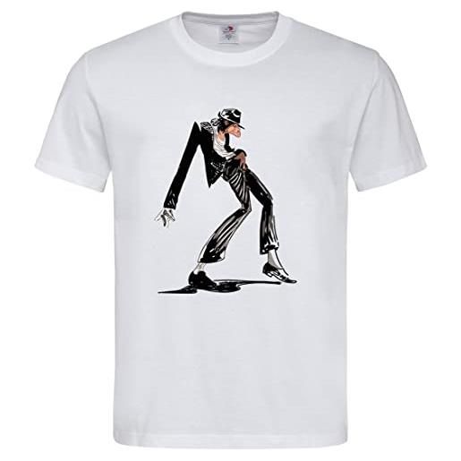 VM t-shirt michael jackson maglietta the king of pop maglia bad (s)