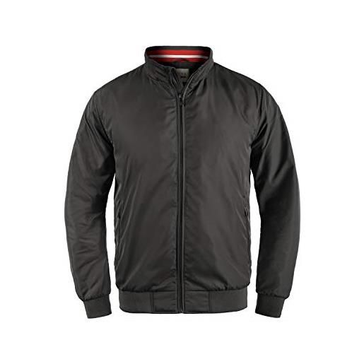 b BLEND blend zyklo giacca softshell giacche funzionale giacche mezza stagione da uomo con collo alto, taglia: m, colore: black (70155)