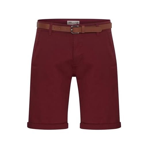 !Solid montijo - pantaloncini chino da uomo, taglia: xxl, colore: wine red (0985)