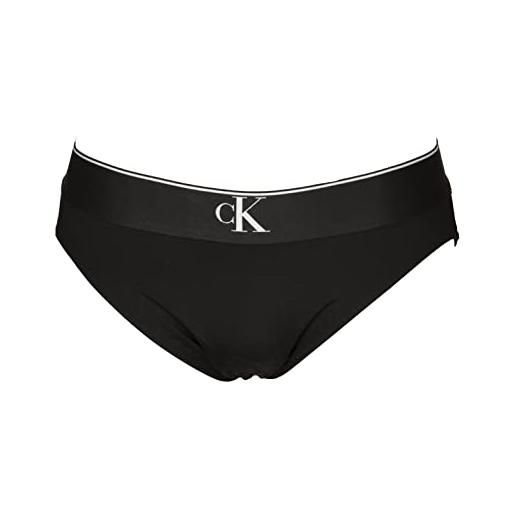 Calvin Klein slip mare uomo ck piscina elastico a vista con logo articolo km0km00858 brief, beh pvh black, xl