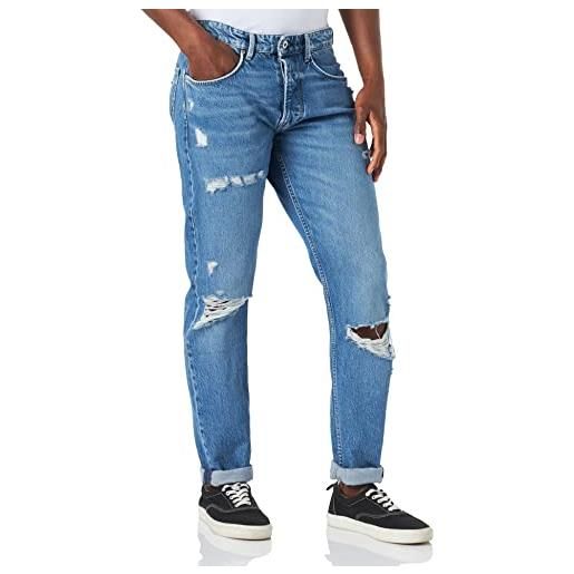 Pepe Jeans callen crop, jeans uomo, blu (denim-rf7), 34w / 30l