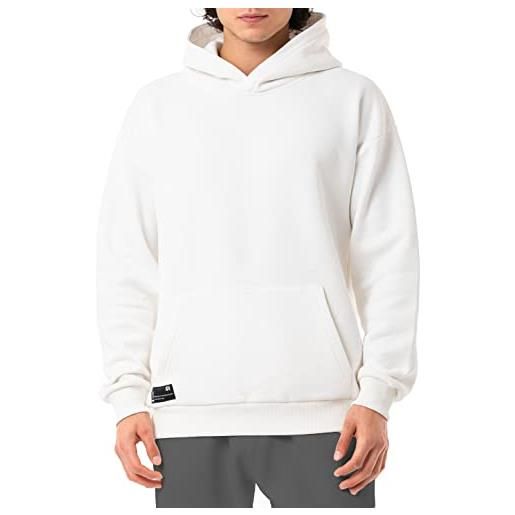 RED BRIDGE redbridge felpa con cappuccio da uomo basic premium, natur, m
