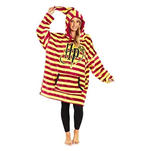 HARRY POTTER Felpa Donna, Felpa Coperta con Maniche e Cappuccio, Felpe –