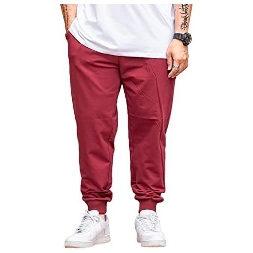 Pantalaccio Maxfort taglie forti uomo stretch cotone con elastico in vita  verde