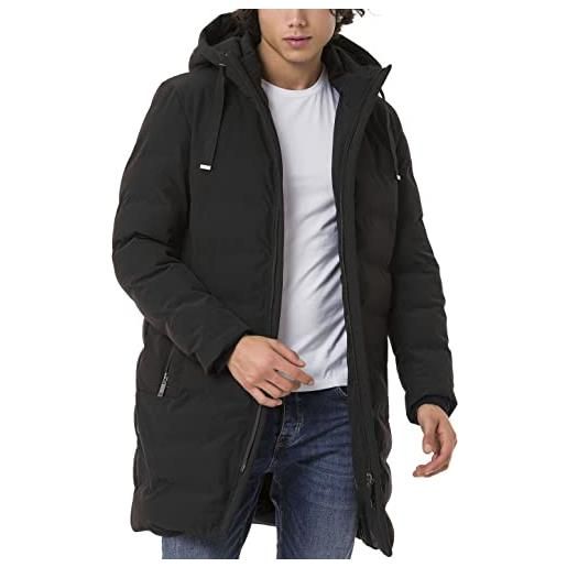 Redbridge giacca trapuntata invernale da uomo, nero , xl