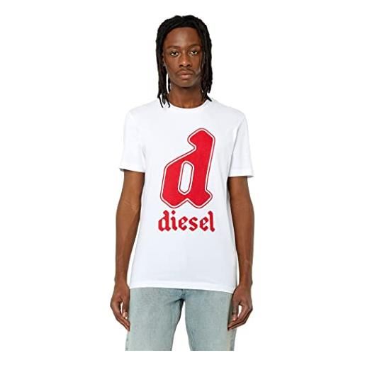 Diesel t-diegor-k54, t-shirt, uomo, 100-0grai, m