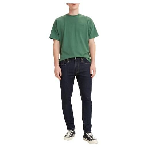 Levi's 512 slim taper big & tall, jeans, uomo, medium indigo worn in, 42w / 34l
