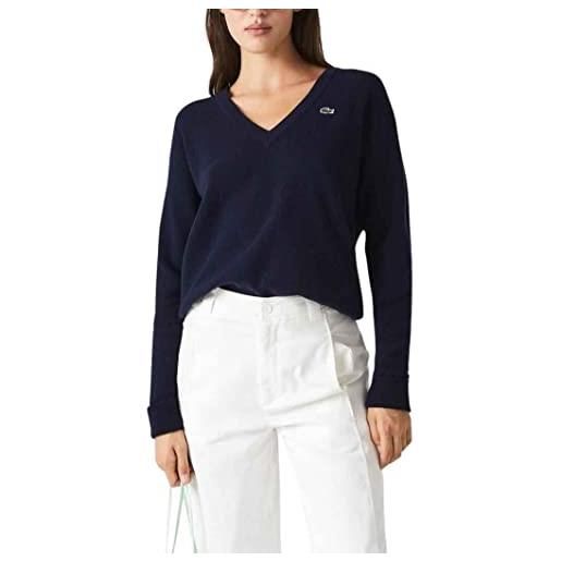 Lacoste af9554 pullover, farina, 48 donna