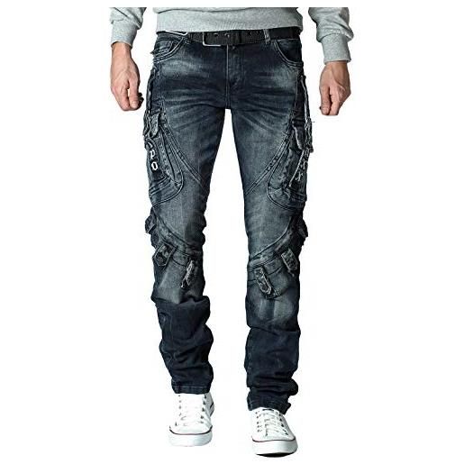 Cipo & Baxx jeans da uomo cd440-bans blu w38/l32