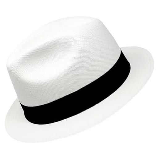 Gamboa protezione solare upf 50+ cappello panama di paglia fedora borsalino per uomo e donna elegante cappelli panama montecristi