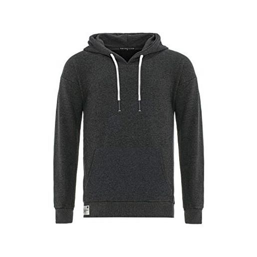 RED BRIDGE felpa da uomo maglia in cotone manica lunga premium basic real oversize bianco m