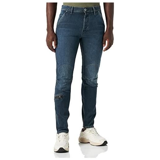 G-STAR RAW men's pilot 3d slim jeans, blu (worn in deep teal d20505-d164-d325), 29w / 32l