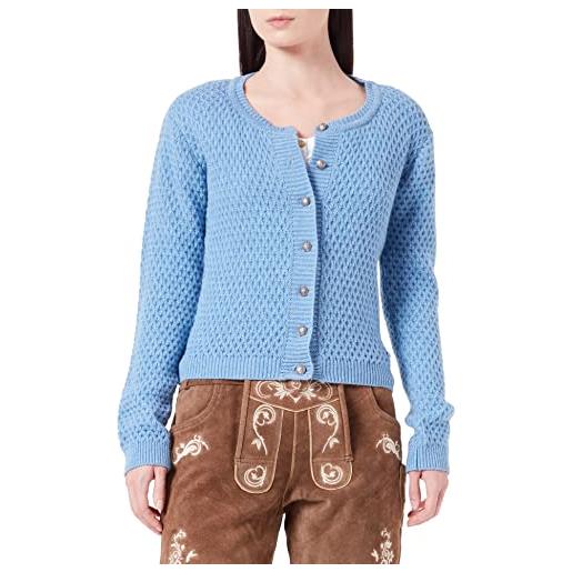Stockerpoint giacca juliette maglione cardigan, blu, 50 donna