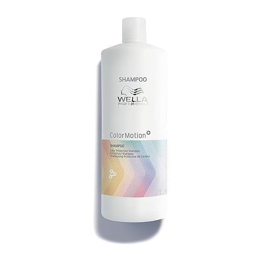 Wella Professionals color. Motion+ shampoo, ottimo con balsamo capelli e maschera capelli, protezione colore e forza per capelli trattati 1l