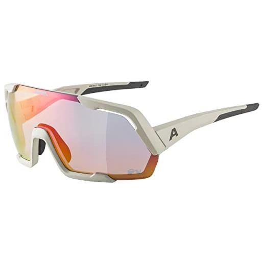 ALPINA rocket qv, sunglasses unisex adulto, cool-grey matt, taglia unica